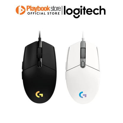 Logitech G102 LIGHTSYNC 8,000 DPI Customizable RGB Lighting Wired Gaming Mouse