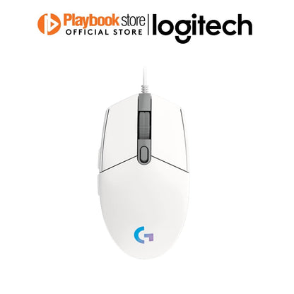 Logitech G102 LIGHTSYNC 8,000 DPI Customizable RGB Lighting Wired Gaming Mouse