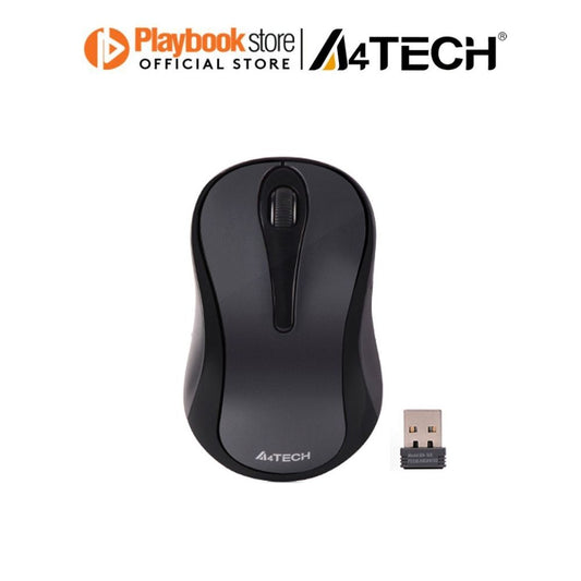 A4Tech G3-280N-1 Power Saving Wireless Mouse - Glossy Grey