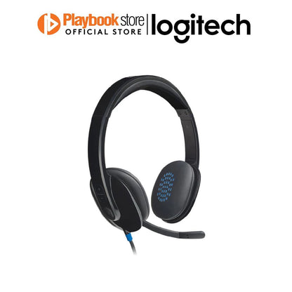 Logitech H540 High-Definition Sound & On-Ear Controls USB Computer Headset