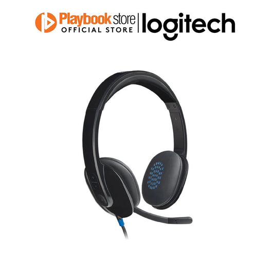 Logitech H540 High-Definition Sound & On-Ear Controls USB Computer Headset