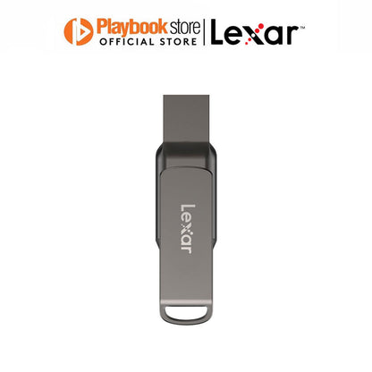 Lexar JumpDrive Dual Drive D400 32GB/64GB/128GB/256GB USB 3.1 Type-C Metal Housing Flash Drive