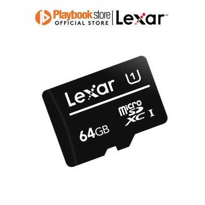 Lexar LMS0C10064G 64GB Black MicroSDXC UHS-I Class 10 Card MicroSD Card
