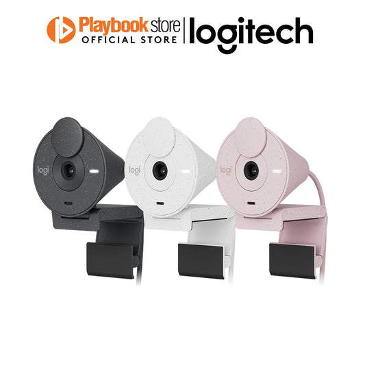 Logitech Brio 300 Full HD with Auto Light Correction Webcam null Webcam Logitech PLAYBOOKSTORE 097855178893 097855178893