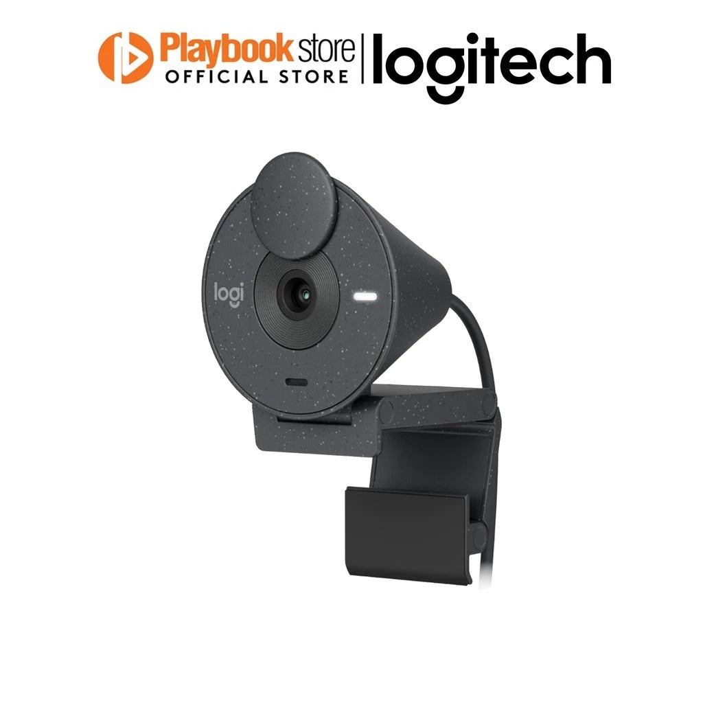 Logitech Brio 300 Full HD with Auto Light Correction Webcam null Webcam Logitech PLAYBOOKSTORE 097855178893 097855178893