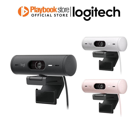 Logitech Brio 500 Full HD 1080p with Light Correction Webcam null Webcam Logitech PLAYBOOKSTORE 097855178855 097855178855