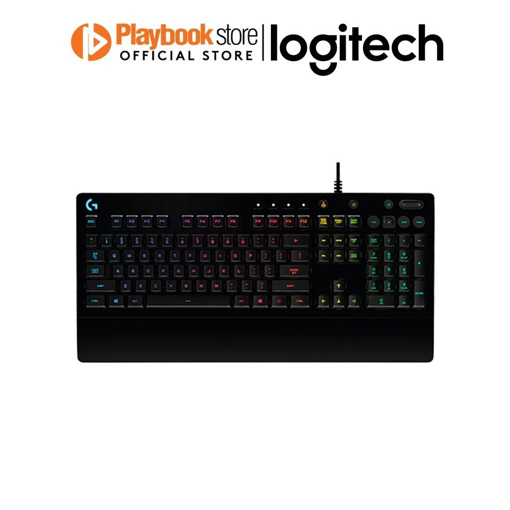 Logitech G213 Prodigy RGB Backlit Wired Gaming Keyboard null Keyboard Logitech PLAYBOOKSTORE 097855123053 097855123053
