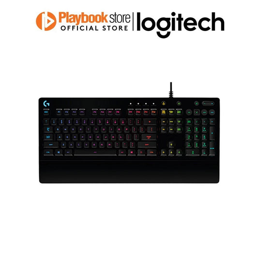 Logitech G213 Prodigy RGB Backlit Wired Gaming Keyboard null Keyboard Logitech PLAYBOOKSTORE 097855123053 097855123053