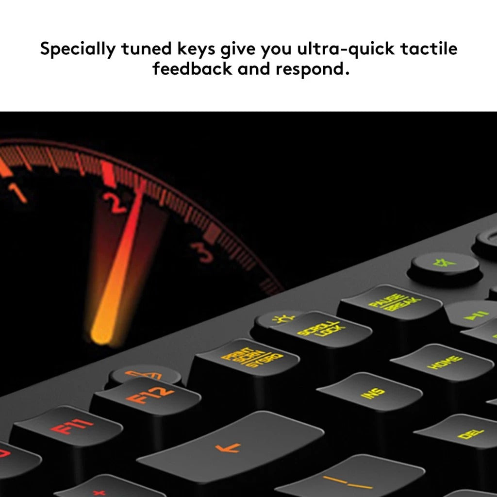 Logitech G213 Prodigy RGB Backlit Wired Gaming Keyboard null Keyboard Logitech PLAYBOOKSTORE 097855123053 097855123053