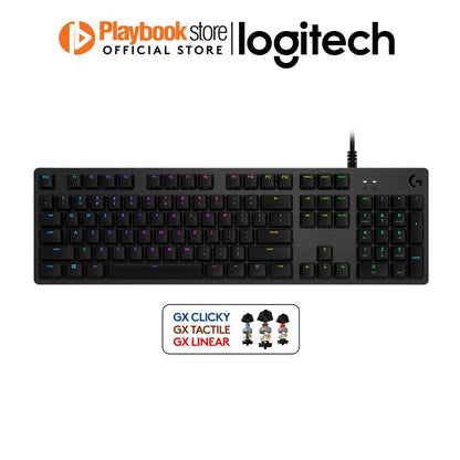 Logitech G512 Carbon Lightsync RGB GX Switch Wired Mechanical Gaming Keyboard Logitech G512 Carbon LIGHTSYNC RGB GX Switch Wired Mechanical Gaming Keyboard Keyboard Logitech PLAYBOOKSTORE 097855141897 097855141897
