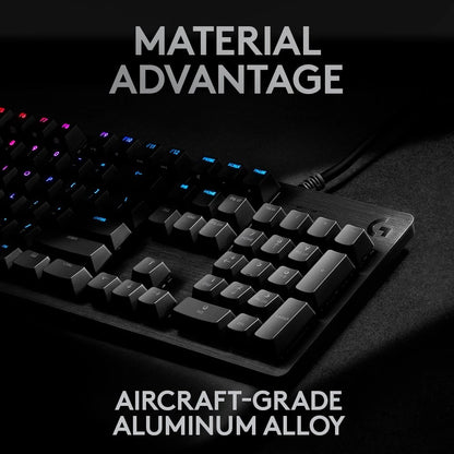 Logitech G512 Carbon Lightsync RGB GX Switch Wired Mechanical Gaming Keyboard Logitech G512 Carbon LIGHTSYNC RGB GX Switch Wired Mechanical Gaming Keyboard Keyboard Logitech PLAYBOOKSTORE 097855141897 097855141897