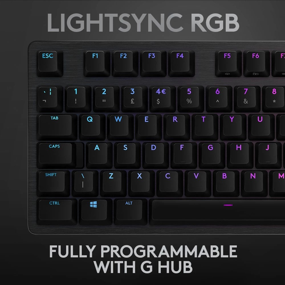 Logitech G512 Carbon Lightsync RGB GX Switch Wired Mechanical Gaming Keyboard Logitech G512 Carbon LIGHTSYNC RGB GX Switch Wired Mechanical Gaming Keyboard Keyboard Logitech PLAYBOOKSTORE 097855141897 097855141897