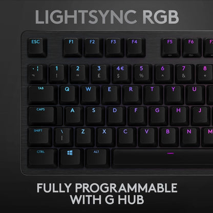 Logitech G512 Carbon Lightsync RGB GX Switch Wired Mechanical Gaming Keyboard Logitech G512 Carbon LIGHTSYNC RGB GX Switch Wired Mechanical Gaming Keyboard Keyboard Logitech PLAYBOOKSTORE 097855141897 097855141897