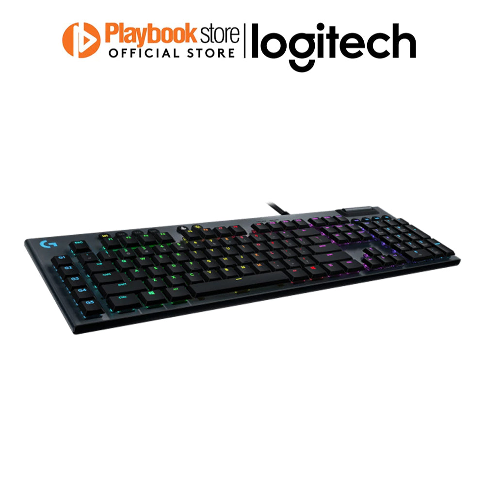 Logitech G813 GL Low Profile Switch Lightsync RGB Mechanical Wired Gaming Keyboard Logitech G813 GL Low Profile Switch RGB Mechanical Gaming Keyboard Keyboard Logitech PLAYBOOKSTORE 097855146564 097855146564