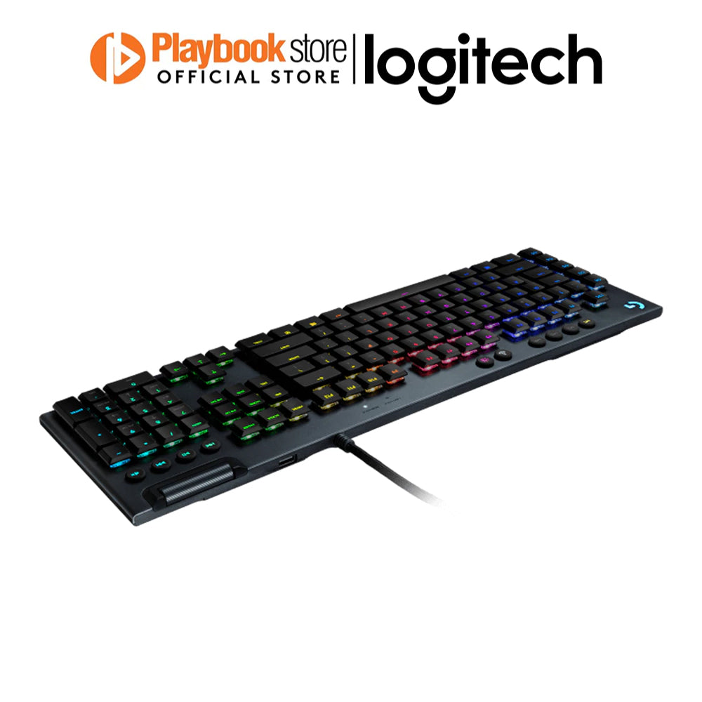 Logitech G813 GL Low Profile Switch Lightsync RGB Mechanical Wired Gaming Keyboard Logitech G813 GL Low Profile Switch RGB Mechanical Gaming Keyboard Keyboard Logitech PLAYBOOKSTORE 097855146564 097855146564
