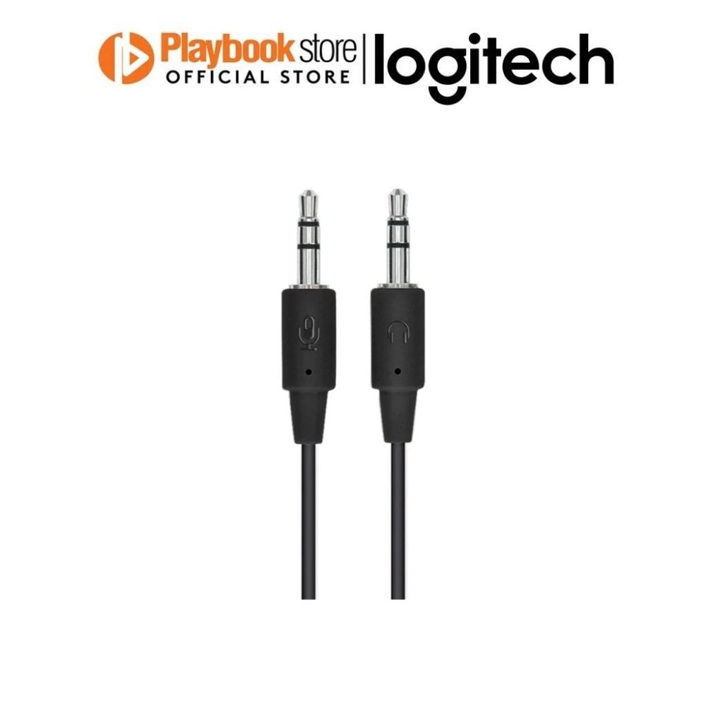 Logitech H110 Stereo Sound Rotating Microphone Adjustable Headband Wired Headset Logitech H110 Wired Stereo Headset with Dual 3.5mm Plugs Headphone Logitech PLAYBOOKSTORE 097855083029 097855083029