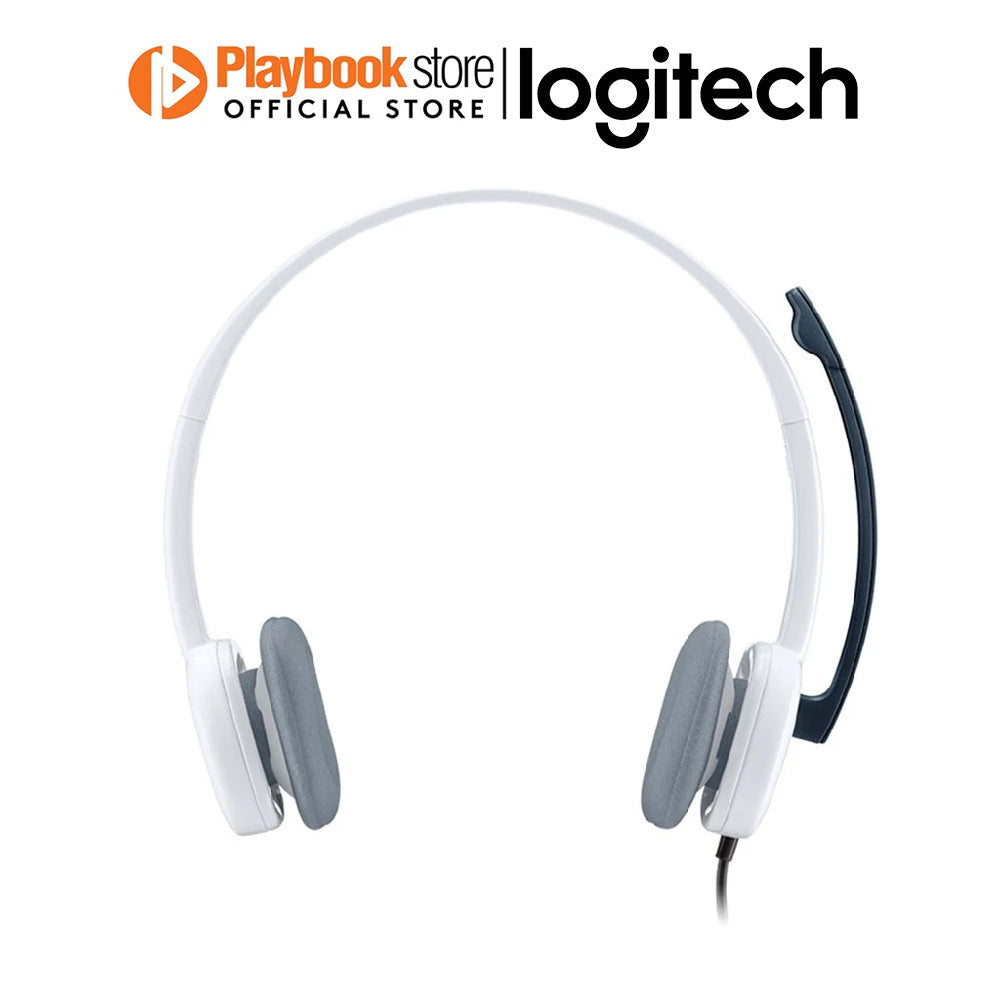 Logitech H150 Stereo Dual Plug Computer Headset with In-Line Control Logitech H150 Stereo Dual Plug Computer Headset Headphone Logitech PLAYBOOKSTORE 097855082947 097855082947