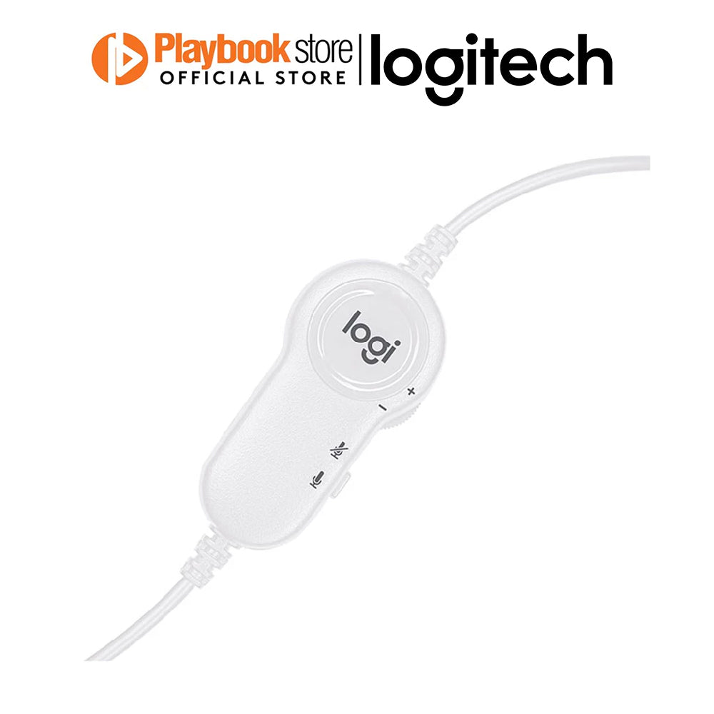 Logitech H150 Stereo Dual Plug Computer Headset with In-Line Control Logitech H150 Stereo Dual Plug Computer Headset Headphone Logitech PLAYBOOKSTORE 097855082947 097855082947