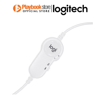 Logitech H150 Stereo Dual Plug Computer Headset with In-Line Control Logitech H150 Stereo Dual Plug Computer Headset Headphone Logitech PLAYBOOKSTORE 097855082947 097855082947
