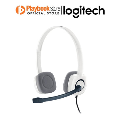 Logitech H150 Stereo Dual Plug Computer Headset with In-Line Control Logitech H150 Stereo Dual Plug Computer Headset Headphone Logitech PLAYBOOKSTORE 097855082947 097855082947