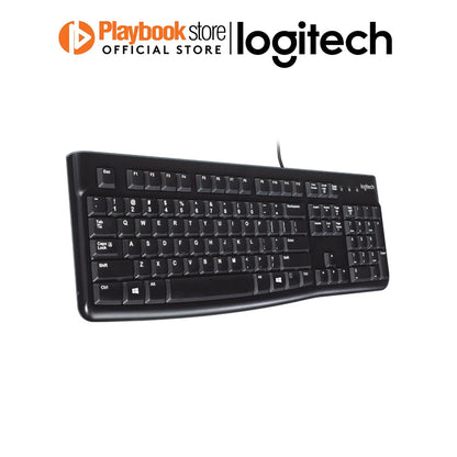 Logitech K120 Spill-Resistant Plug-and-Play 10-Key Number Pad USB Wired Keyboard Logitech K120 Plug-and-Play USB Wired Keyboard Keyboard Logitech PLAYBOOKSTORE 097855067081 097855067081