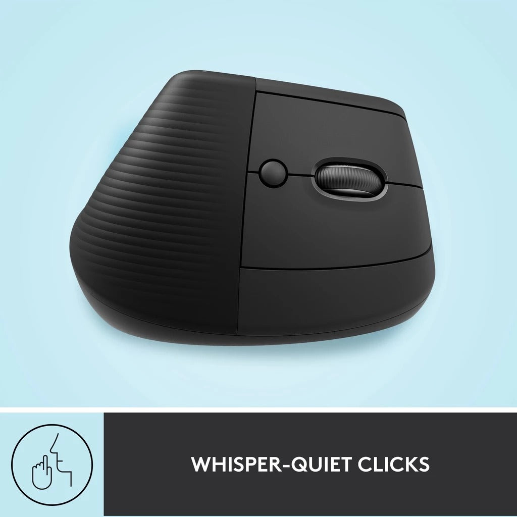 Logitech Lift Vertical Ergonomic Wireless Mouse null Mouse Logitech PLAYBOOKSTORE 097855170842 097855170842