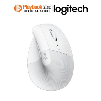 Logitech Lift Vertical Ergonomic Wireless Mouse null Mouse Logitech PLAYBOOKSTORE 097855170842 097855170842