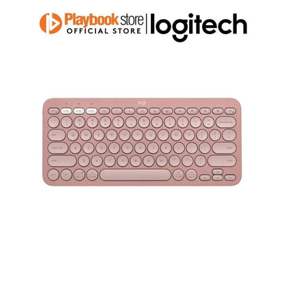 Logitech Pebble Keys 2 K380s Slim Minimalist Bluetooth Wireless Keyboard With Customizable Keys Logitech Pebble Keys 2 K380s Slim Minimalist Bluetooth Wireless Keyboard Keyboard Logitech PLAYBOOKSTORE 097855186010 097855186010