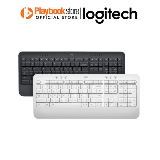 Logitech Signature K650 Spill-Resistant Wireless Keyboard null Keyboard Logitech PLAYBOOKSTORE 097855179500 097855179500
