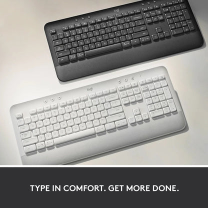Logitech Signature K650 Spill-Resistant Wireless Keyboard null Keyboard Logitech PLAYBOOKSTORE 097855179500 097855179500