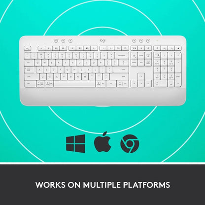 Logitech Signature K650 Spill-Resistant Wireless Keyboard null Keyboard Logitech PLAYBOOKSTORE 097855179500 097855179500
