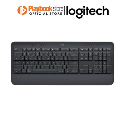 Logitech Signature K650 Spill-Resistant Wireless Keyboard null Keyboard Logitech PLAYBOOKSTORE 097855179500 097855179500