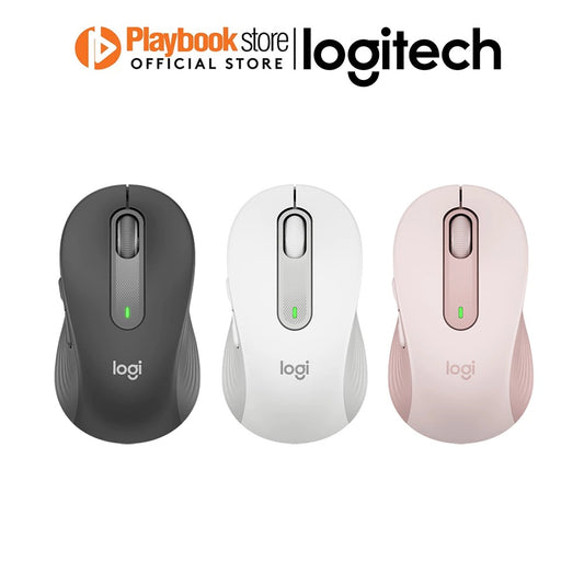 Logitech Signature M650 400-4000 DPI Silent Click Bluetooth Wireless Mouse Logitech Signature M650 Silent Click Bluetooth Wireless Mouse Mouse Logitech PLAYBOOKSTORE 097855167835 097855167835