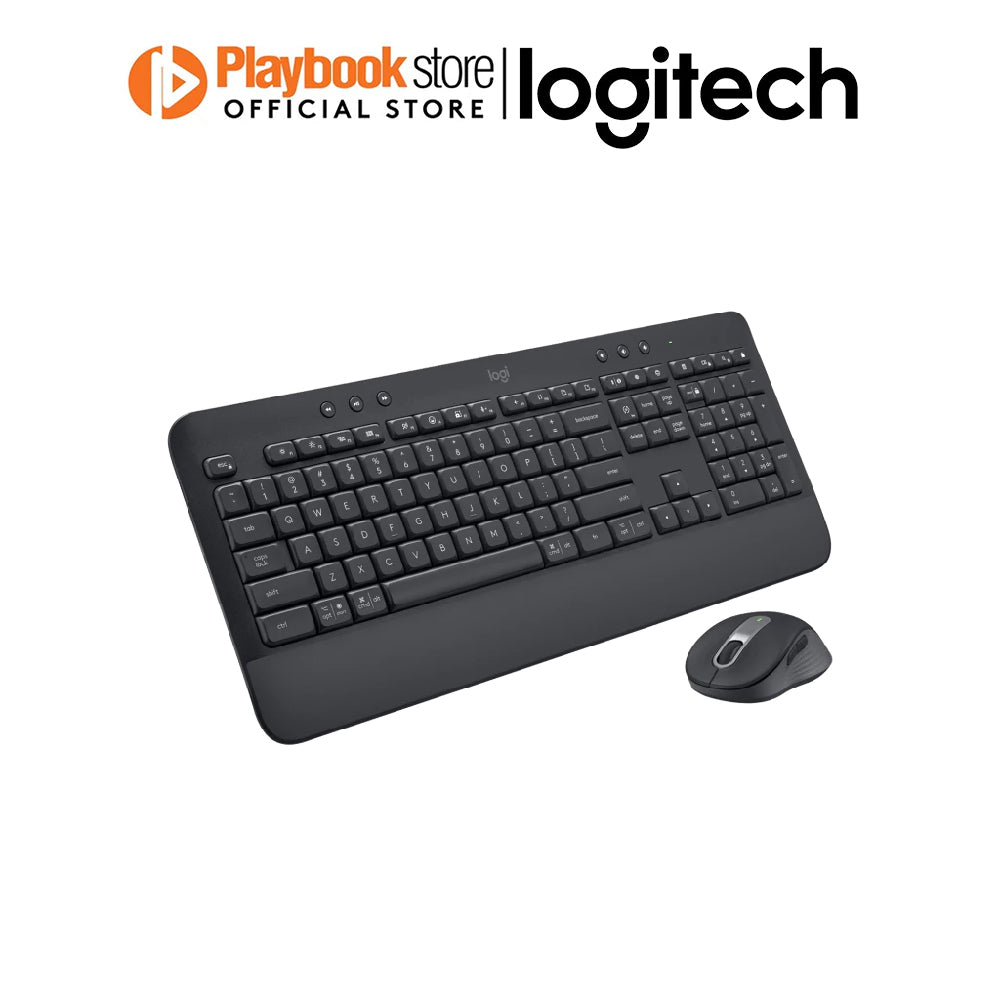 Logitech Signature MK650 Multi-OS SilentTouch for Business Wireless Keyboard and Mouse Combo