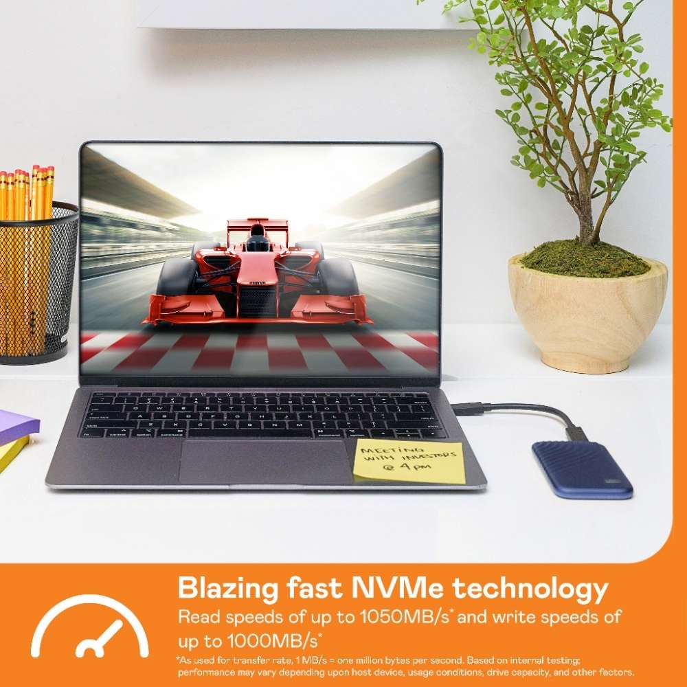 WD My Passport™ SSD External Portable Storage (500GB / 1TB / 2TB)