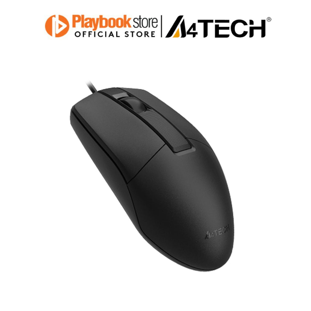 A4Tech OP-330 1200 DPI 4-Way Wheel Hyper-Fast Scrolling Optical Wired Mouse