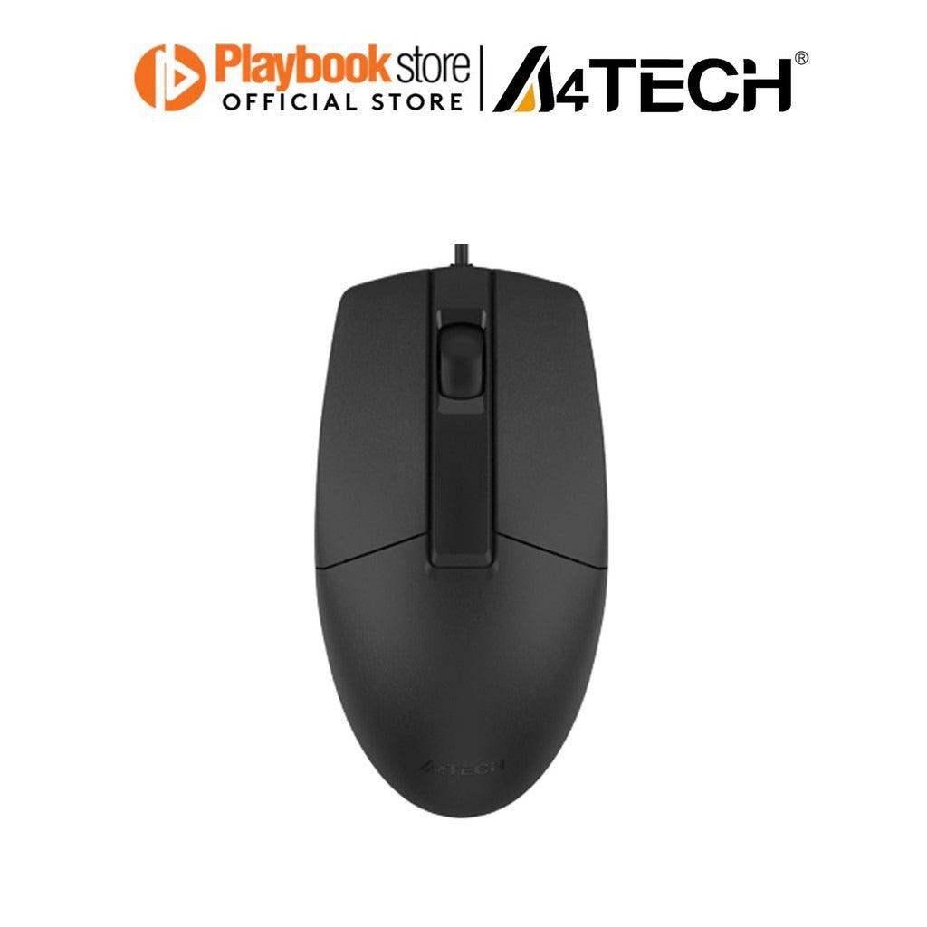 A4Tech OP-330 1200 DPI 4-Way Wheel Hyper-Fast Scrolling Optical Wired Mouse