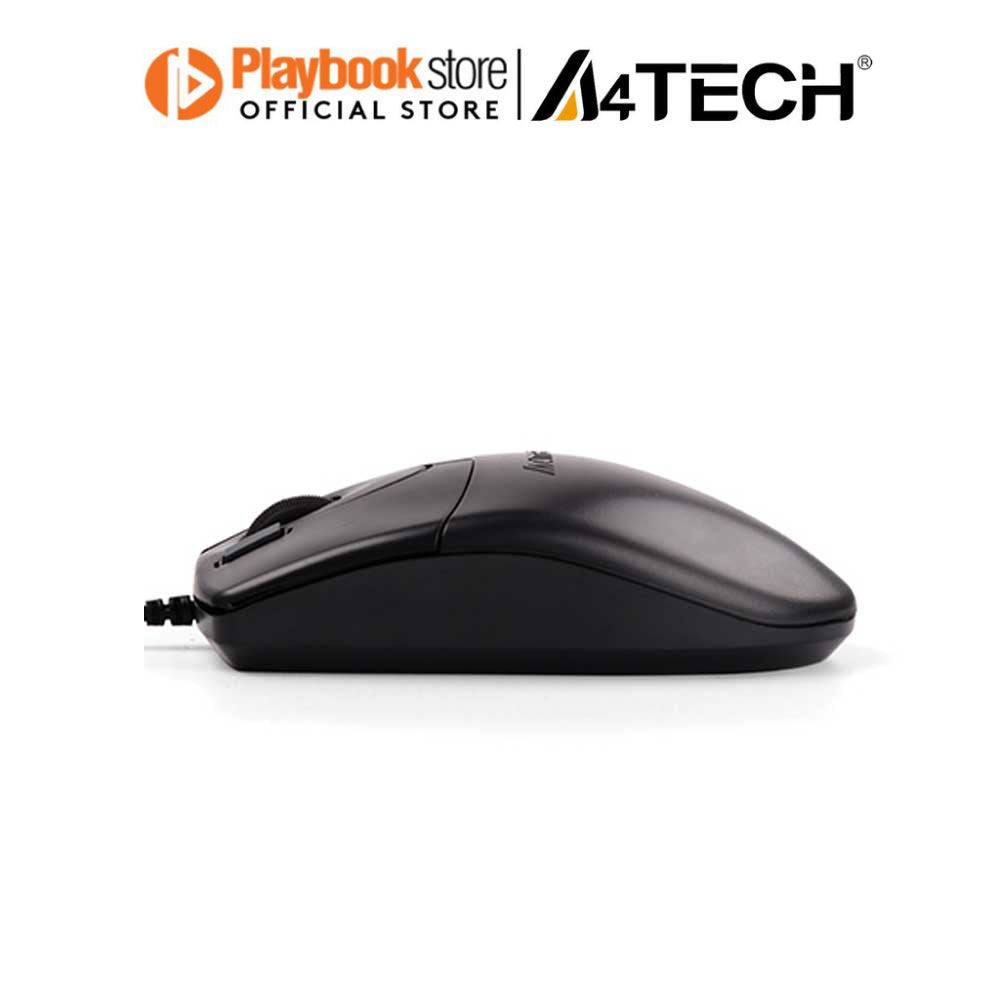 A4Tech OP-620D 1000 DPI Durable 2X-Button 4-Way Wheel Plug & Play USB Wired Optical Mouse