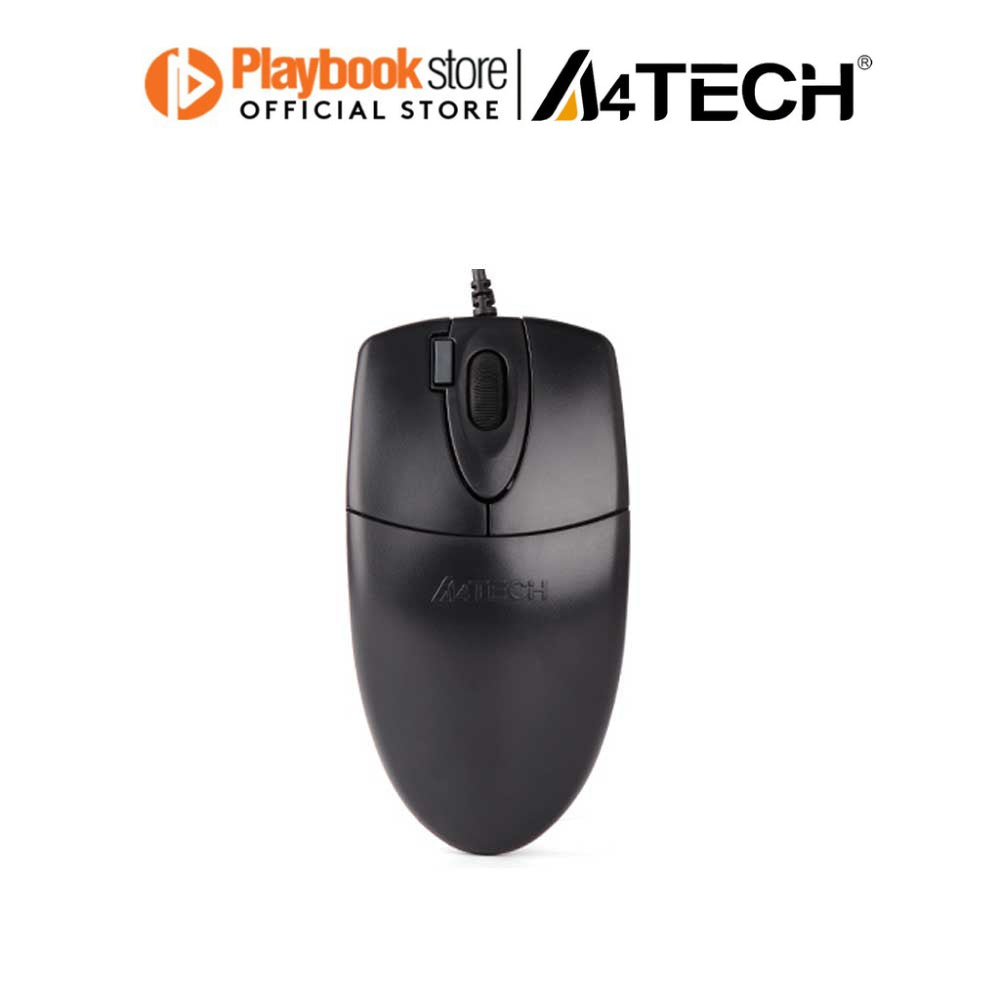 A4Tech OP-620D 1000 DPI Durable 2X-Button 4-Way Wheel Plug & Play USB Wired Optical Mouse