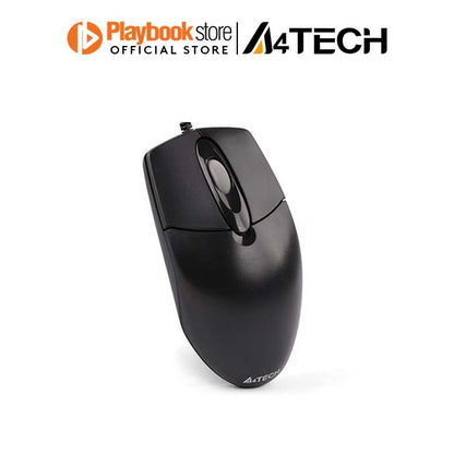 A4Tech OP-720 1200 DPI Symmetric Dust-Resistant Wheel Plug & Play USB Optical Wired Mouse