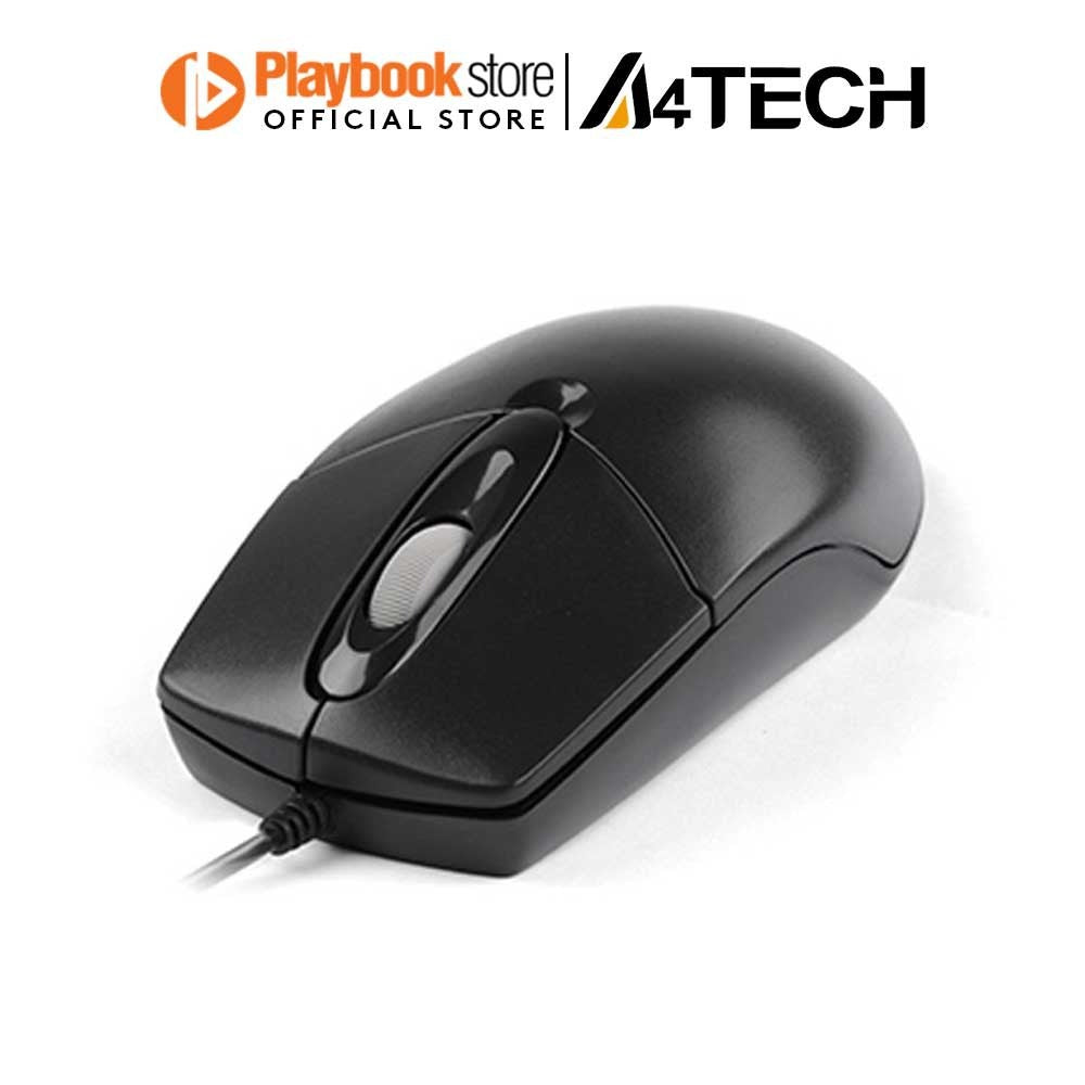 A4Tech OP-720 1200 DPI Symmetric Dust-Resistant Wheel Plug & Play USB Optical Wired Mouse