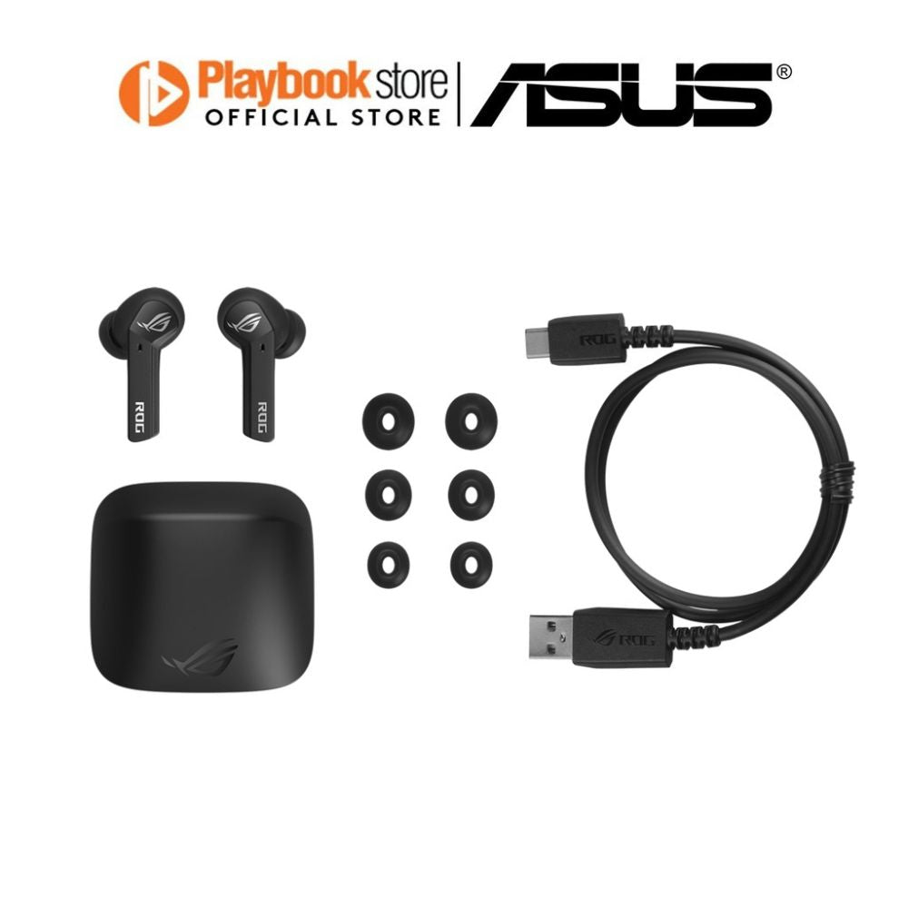 Asus ROG Cetra True Touch Control Low-Latency Audio Connection ANC Wireless In-Ear Gaming Headphones