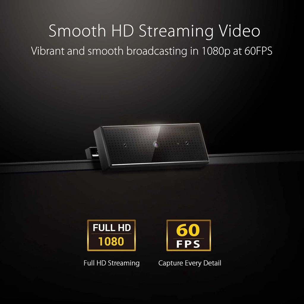 Asus ROG Eye S Full HD 60fps with Ai-Powered Noise-Canceling Mic Webcam
