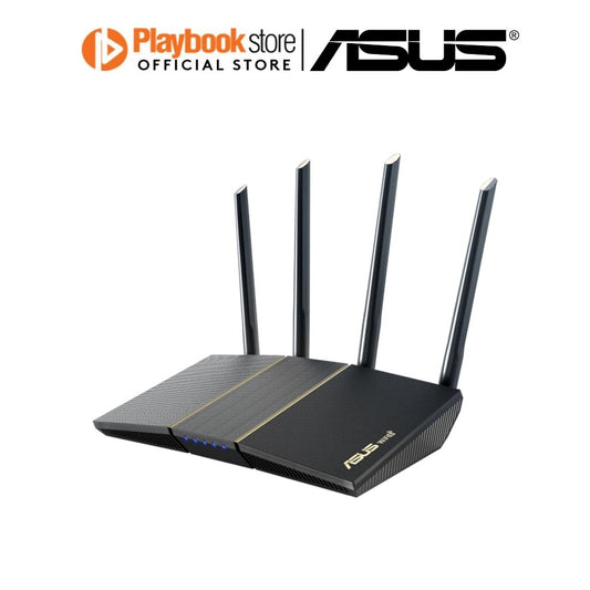 Asus RT-AX57 AX3000 Dual Band Wi-Fi 6 Router supporting MU-MIMO and OFDMA technology Router