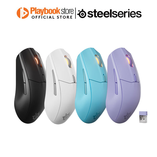 SteelSeries Rival 3 Gen 2 18K DPI Optical Sensor Lightweight Comfortable Wireless Gaming Mouse