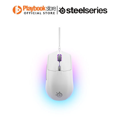 SteelSeries Rival 3 Gen 2 8,500 DPI 3 Zone RGB Lightweight Wired Gaming Mouse
