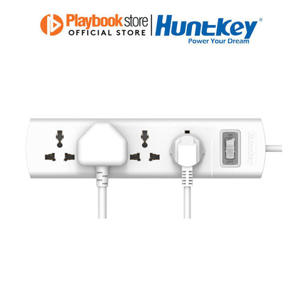 Huntkey SZM401 4 Sockets Power Strip Universal Outlets