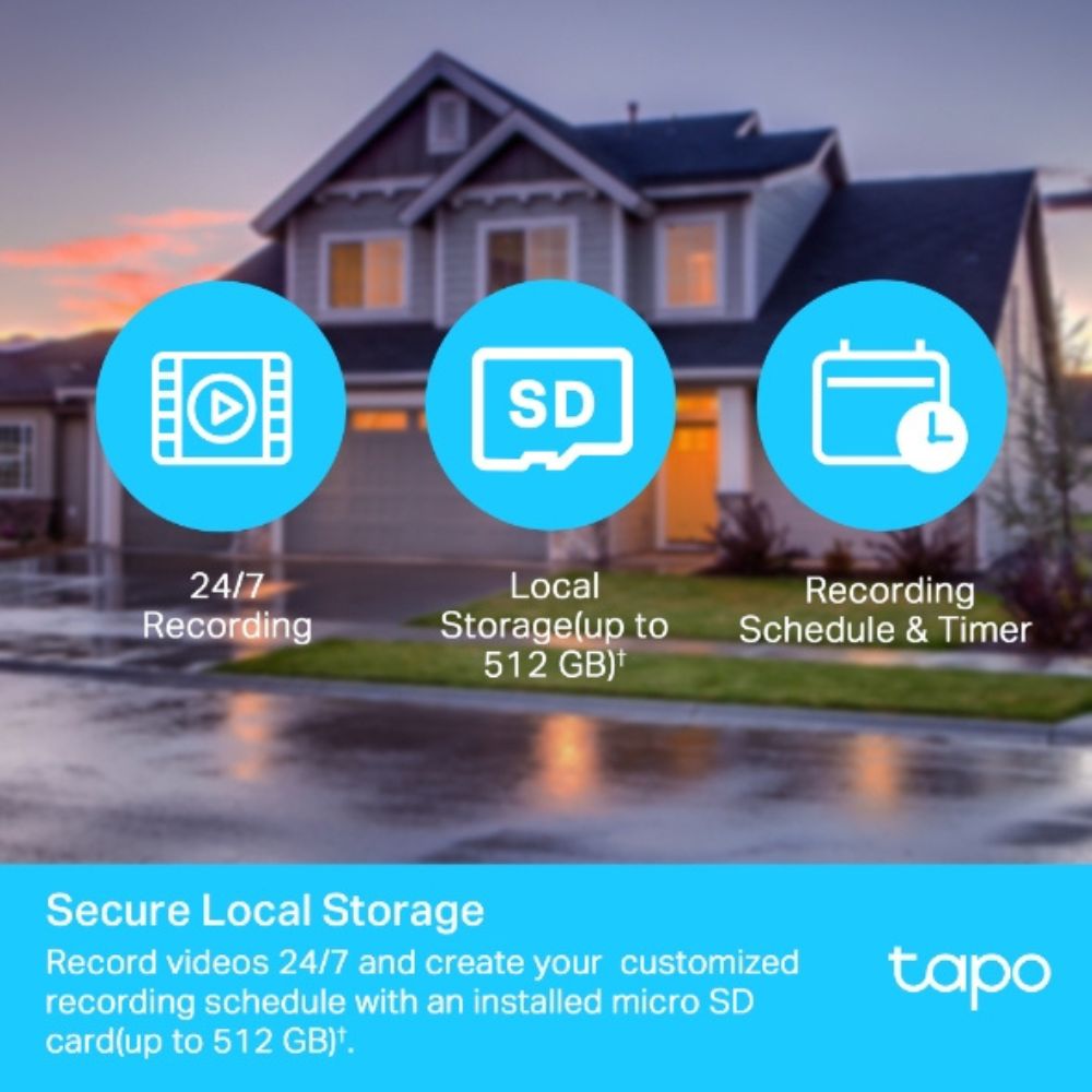 TP-Link Tapo TC40 Outdoor Pan/Tilt Home Security Wi-Fi Camera