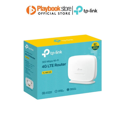 TP-Link TL-MR105 300 Mbps Plug and Play Wireless N 3G/4G Connection 4G LTE Router