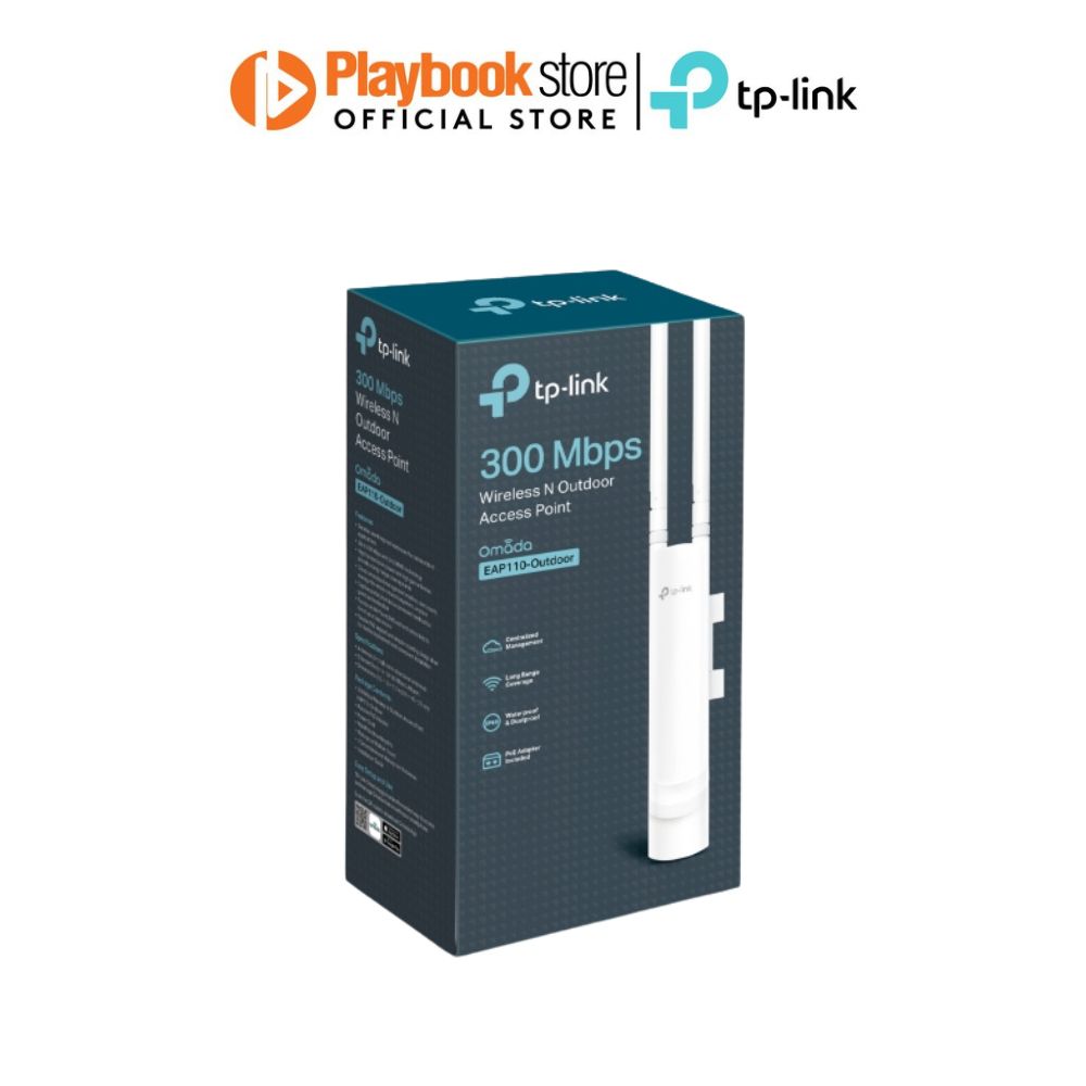 TP-Link EAP110-Outdoor 300Mbps Wireless N Outdoor Access Point null Access Point TP-Link PLAYBOOKSTORE 6935364097752 6935364097752